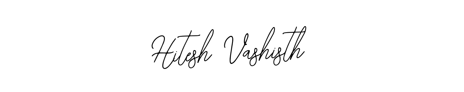 Use a signature maker to create a handwritten signature online. With this signature software, you can design (Bearetta-2O07w) your own signature for name Hitesh Vashisth. Hitesh Vashisth signature style 12 images and pictures png