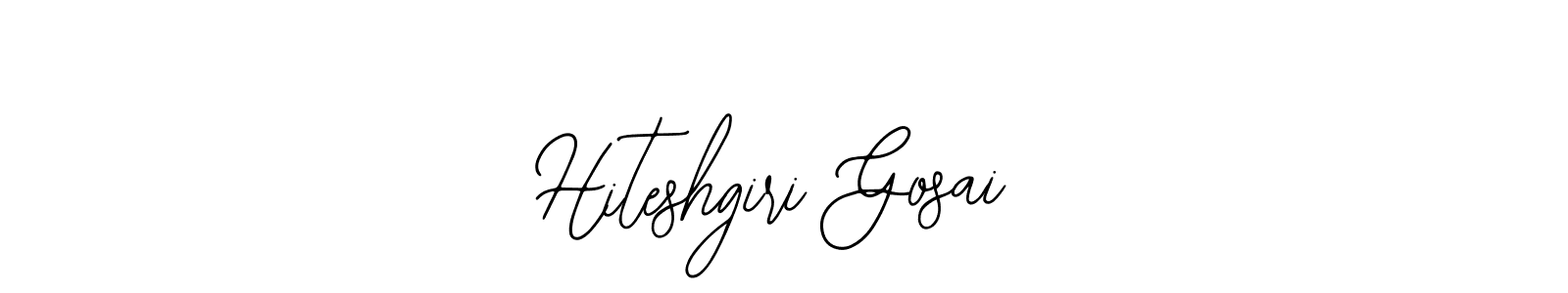 This is the best signature style for the Hiteshgiri Gosai name. Also you like these signature font (Bearetta-2O07w). Mix name signature. Hiteshgiri Gosai signature style 12 images and pictures png