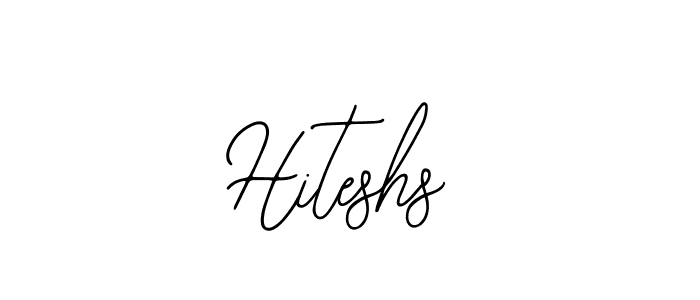Make a beautiful signature design for name Hiteshs. Use this online signature maker to create a handwritten signature for free. Hiteshs signature style 12 images and pictures png