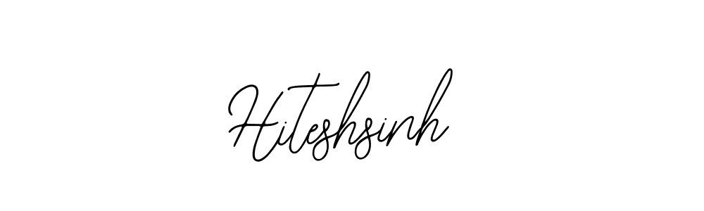 Make a beautiful signature design for name Hiteshsinh. Use this online signature maker to create a handwritten signature for free. Hiteshsinh signature style 12 images and pictures png