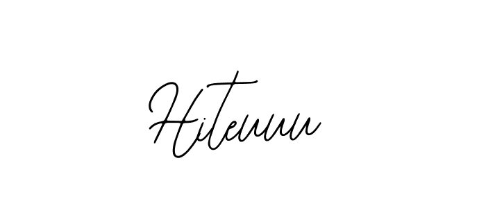How to make Hiteuuu signature? Bearetta-2O07w is a professional autograph style. Create handwritten signature for Hiteuuu name. Hiteuuu signature style 12 images and pictures png