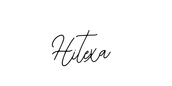Hitexa stylish signature style. Best Handwritten Sign (Bearetta-2O07w) for my name. Handwritten Signature Collection Ideas for my name Hitexa. Hitexa signature style 12 images and pictures png