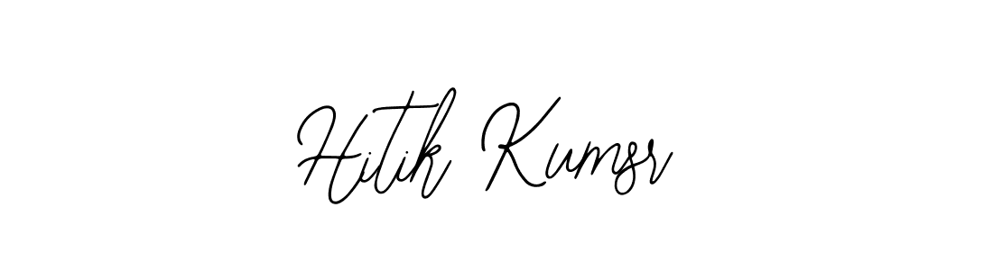 Make a beautiful signature design for name Hitik Kumsr. Use this online signature maker to create a handwritten signature for free. Hitik Kumsr signature style 12 images and pictures png