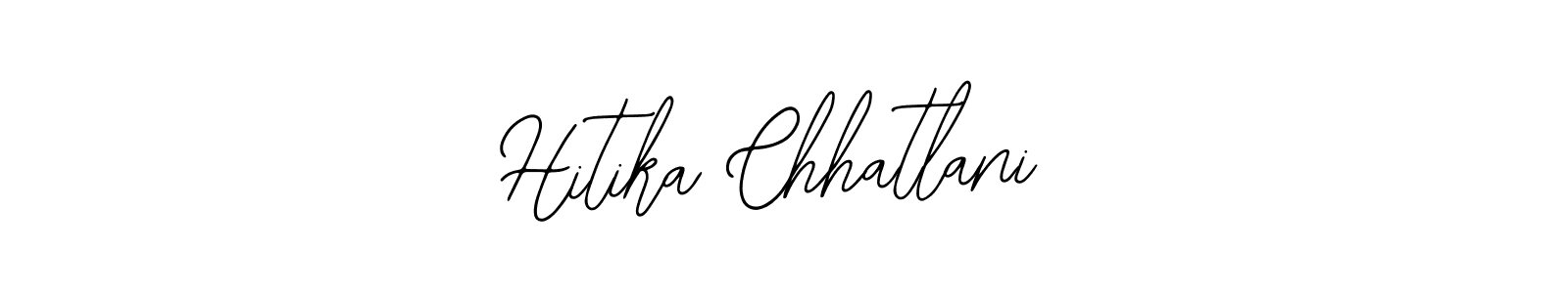 Make a short Hitika Chhatlani signature style. Manage your documents anywhere anytime using Bearetta-2O07w. Create and add eSignatures, submit forms, share and send files easily. Hitika Chhatlani signature style 12 images and pictures png