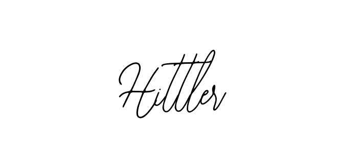Design your own signature with our free online signature maker. With this signature software, you can create a handwritten (Bearetta-2O07w) signature for name Hittler. Hittler signature style 12 images and pictures png