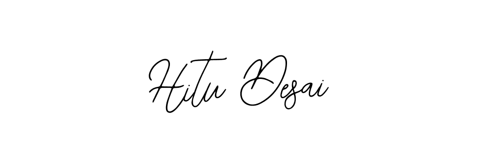 Also we have Hitu Desai name is the best signature style. Create professional handwritten signature collection using Bearetta-2O07w autograph style. Hitu Desai signature style 12 images and pictures png