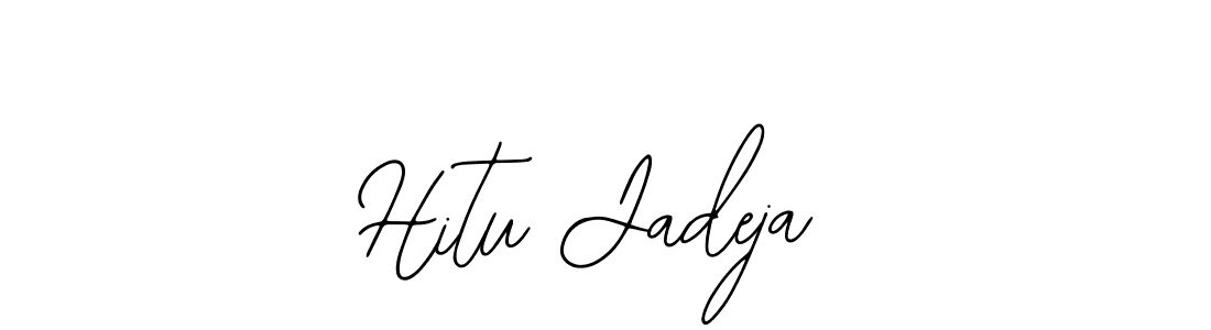 Once you've used our free online signature maker to create your best signature Bearetta-2O07w style, it's time to enjoy all of the benefits that Hitu Jadeja name signing documents. Hitu Jadeja signature style 12 images and pictures png