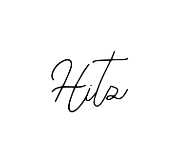 Use a signature maker to create a handwritten signature online. With this signature software, you can design (Bearetta-2O07w) your own signature for name Hitz. Hitz signature style 12 images and pictures png