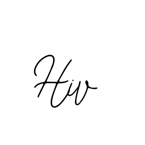 Bearetta-2O07w is a professional signature style that is perfect for those who want to add a touch of class to their signature. It is also a great choice for those who want to make their signature more unique. Get Hiv name to fancy signature for free. Hiv signature style 12 images and pictures png