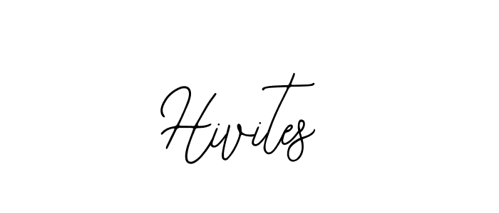 Design your own signature with our free online signature maker. With this signature software, you can create a handwritten (Bearetta-2O07w) signature for name Hivites. Hivites signature style 12 images and pictures png