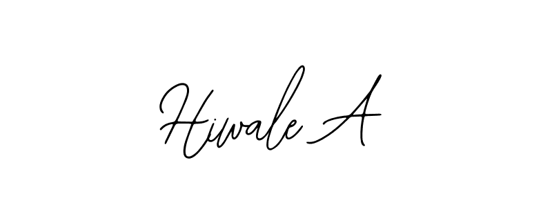 Make a beautiful signature design for name Hiwale A. With this signature (Bearetta-2O07w) style, you can create a handwritten signature for free. Hiwale A signature style 12 images and pictures png
