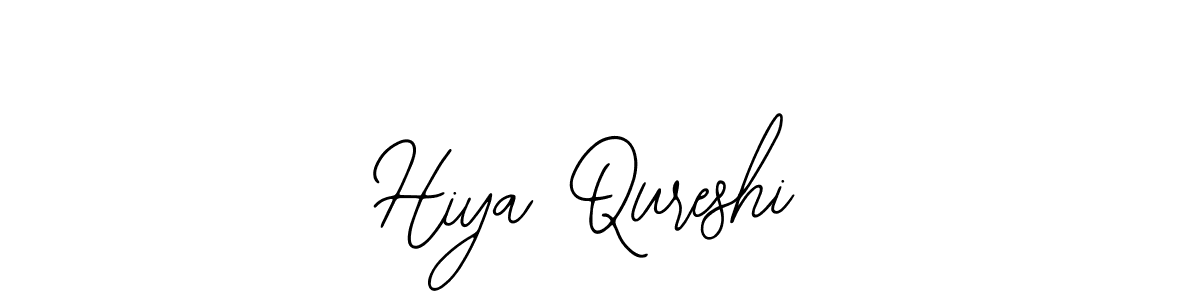 Design your own signature with our free online signature maker. With this signature software, you can create a handwritten (Bearetta-2O07w) signature for name Hiya Qureshi. Hiya Qureshi signature style 12 images and pictures png