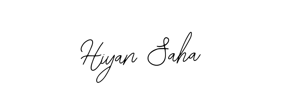 This is the best signature style for the Hiyan Saha name. Also you like these signature font (Bearetta-2O07w). Mix name signature. Hiyan Saha signature style 12 images and pictures png