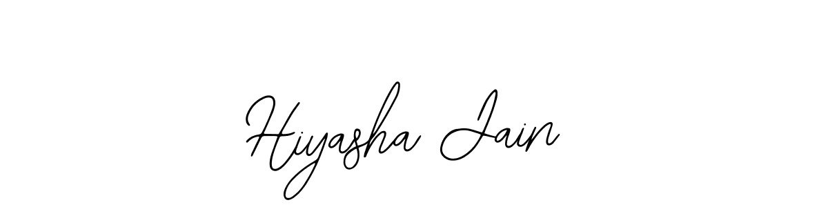 Create a beautiful signature design for name Hiyasha Jain. With this signature (Bearetta-2O07w) fonts, you can make a handwritten signature for free. Hiyasha Jain signature style 12 images and pictures png