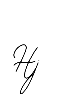 Design your own signature with our free online signature maker. With this signature software, you can create a handwritten (Bearetta-2O07w) signature for name Hj. Hj signature style 12 images and pictures png