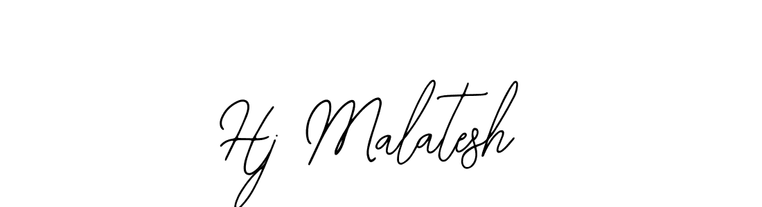 It looks lik you need a new signature style for name Hj Malatesh. Design unique handwritten (Bearetta-2O07w) signature with our free signature maker in just a few clicks. Hj Malatesh signature style 12 images and pictures png