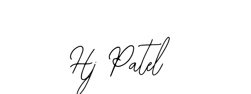 Create a beautiful signature design for name Hj Patel. With this signature (Bearetta-2O07w) fonts, you can make a handwritten signature for free. Hj Patel signature style 12 images and pictures png