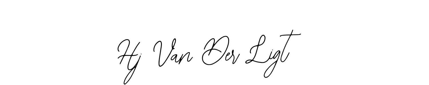 Create a beautiful signature design for name Hj Van Der Ligt. With this signature (Bearetta-2O07w) fonts, you can make a handwritten signature for free. Hj Van Der Ligt signature style 12 images and pictures png