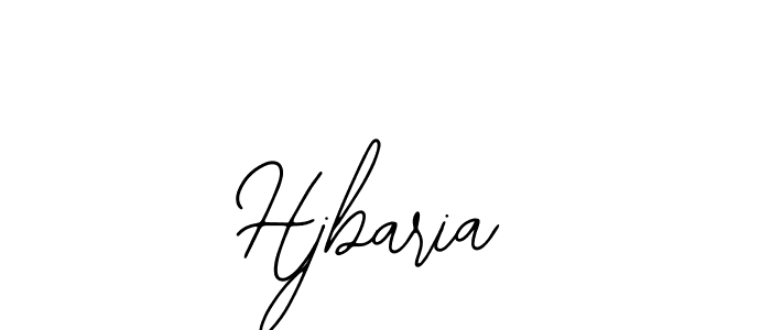 Hjbaria stylish signature style. Best Handwritten Sign (Bearetta-2O07w) for my name. Handwritten Signature Collection Ideas for my name Hjbaria. Hjbaria signature style 12 images and pictures png