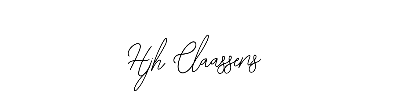 Bearetta-2O07w is a professional signature style that is perfect for those who want to add a touch of class to their signature. It is also a great choice for those who want to make their signature more unique. Get Hjh Claassens name to fancy signature for free. Hjh Claassens signature style 12 images and pictures png