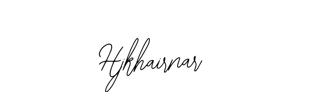 Make a beautiful signature design for name Hjkhairnar. With this signature (Bearetta-2O07w) style, you can create a handwritten signature for free. Hjkhairnar signature style 12 images and pictures png