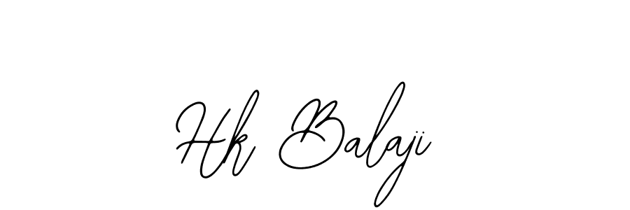 Create a beautiful signature design for name Hk Balaji. With this signature (Bearetta-2O07w) fonts, you can make a handwritten signature for free. Hk Balaji signature style 12 images and pictures png