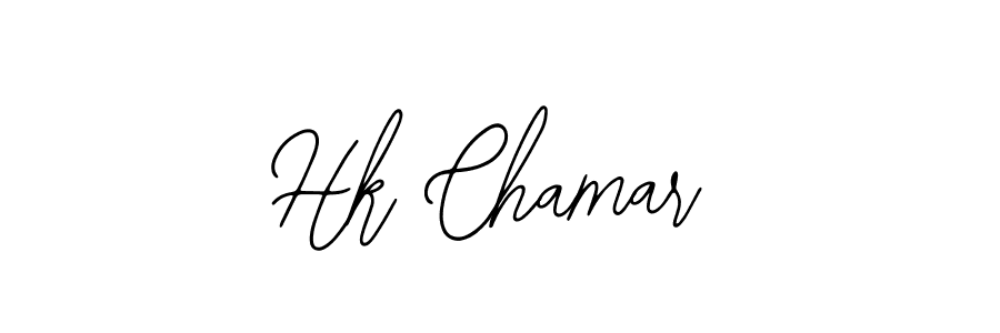How to Draw Hk Chamar signature style? Bearetta-2O07w is a latest design signature styles for name Hk Chamar. Hk Chamar signature style 12 images and pictures png