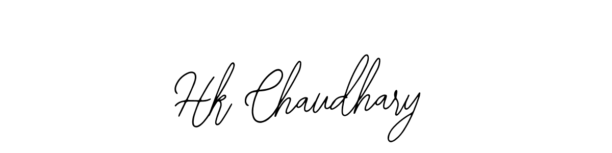 How to Draw Hk Chaudhary signature style? Bearetta-2O07w is a latest design signature styles for name Hk Chaudhary. Hk Chaudhary signature style 12 images and pictures png