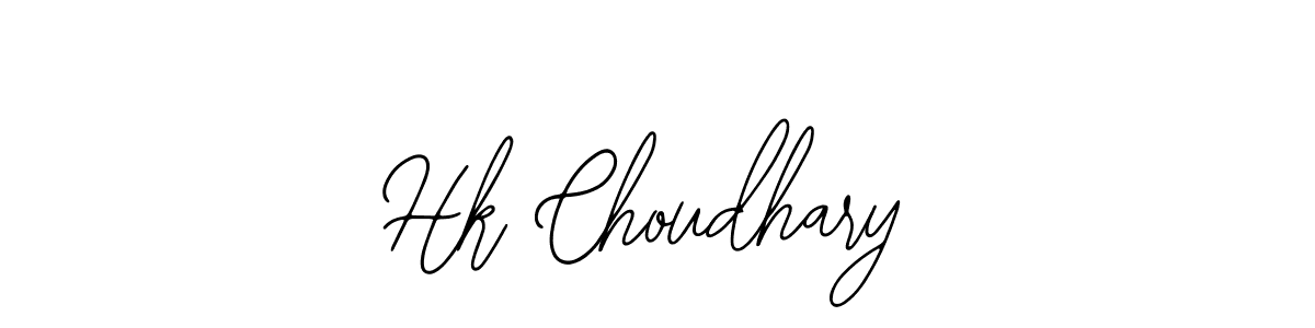 Make a beautiful signature design for name Hk Choudhary. Use this online signature maker to create a handwritten signature for free. Hk Choudhary signature style 12 images and pictures png