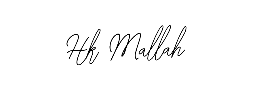 Similarly Bearetta-2O07w is the best handwritten signature design. Signature creator online .You can use it as an online autograph creator for name Hk Mallah. Hk Mallah signature style 12 images and pictures png