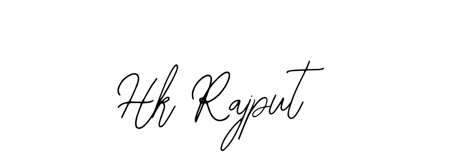 Design your own signature with our free online signature maker. With this signature software, you can create a handwritten (Bearetta-2O07w) signature for name Hk Rajput. Hk Rajput signature style 12 images and pictures png