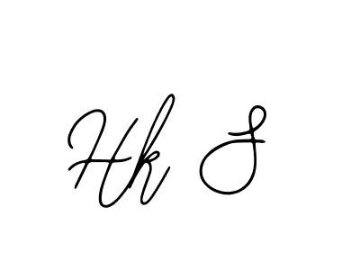 Hk S stylish signature style. Best Handwritten Sign (Bearetta-2O07w) for my name. Handwritten Signature Collection Ideas for my name Hk S. Hk S signature style 12 images and pictures png