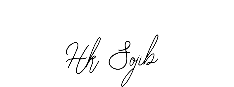 You should practise on your own different ways (Bearetta-2O07w) to write your name (Hk Sojib) in signature. don't let someone else do it for you. Hk Sojib signature style 12 images and pictures png