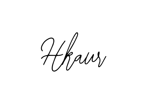 Use a signature maker to create a handwritten signature online. With this signature software, you can design (Bearetta-2O07w) your own signature for name Hkaur. Hkaur signature style 12 images and pictures png