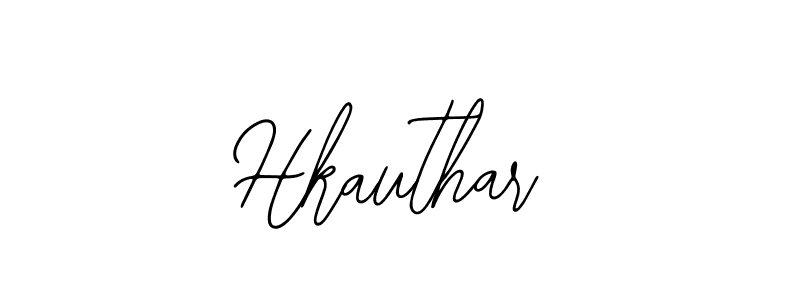 You should practise on your own different ways (Bearetta-2O07w) to write your name (Hkauthar) in signature. don't let someone else do it for you. Hkauthar signature style 12 images and pictures png