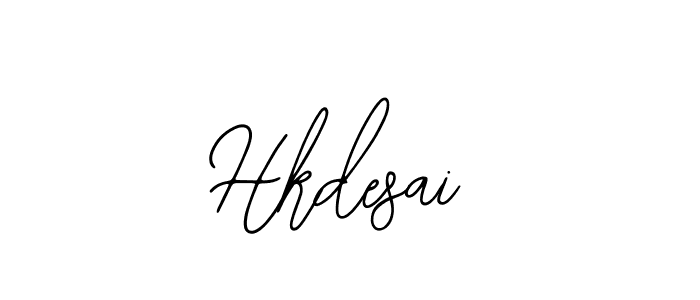 Make a beautiful signature design for name Hkdesai. With this signature (Bearetta-2O07w) style, you can create a handwritten signature for free. Hkdesai signature style 12 images and pictures png