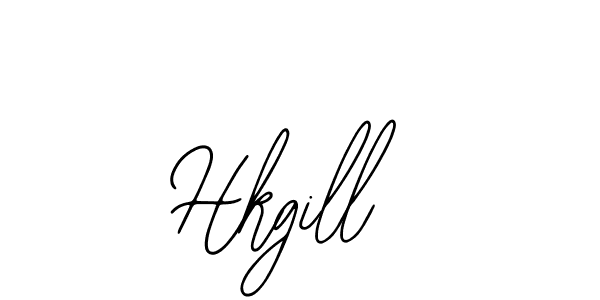 You should practise on your own different ways (Bearetta-2O07w) to write your name (Hkgill) in signature. don't let someone else do it for you. Hkgill signature style 12 images and pictures png