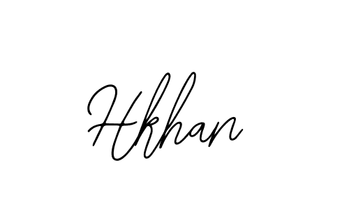 Similarly Bearetta-2O07w is the best handwritten signature design. Signature creator online .You can use it as an online autograph creator for name Hkhan. Hkhan signature style 12 images and pictures png