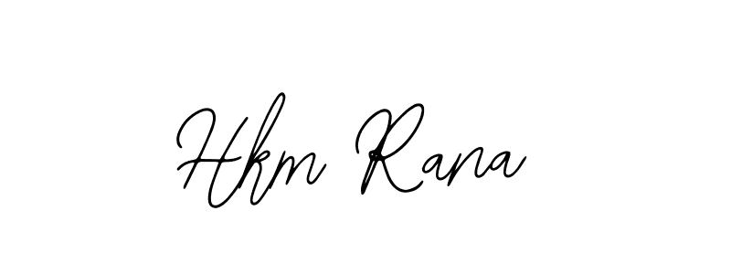 Hkm Rana stylish signature style. Best Handwritten Sign (Bearetta-2O07w) for my name. Handwritten Signature Collection Ideas for my name Hkm Rana. Hkm Rana signature style 12 images and pictures png