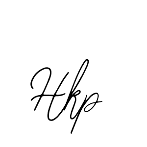 How to make Hkp name signature. Use Bearetta-2O07w style for creating short signs online. This is the latest handwritten sign. Hkp signature style 12 images and pictures png