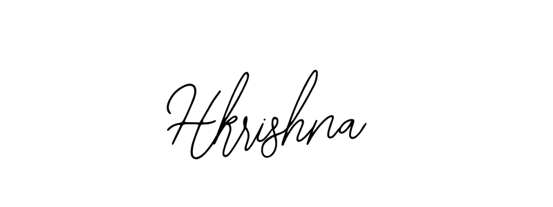 Use a signature maker to create a handwritten signature online. With this signature software, you can design (Bearetta-2O07w) your own signature for name Hkrishna. Hkrishna signature style 12 images and pictures png