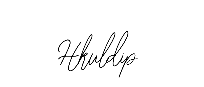 if you are searching for the best signature style for your name Hkuldip. so please give up your signature search. here we have designed multiple signature styles  using Bearetta-2O07w. Hkuldip signature style 12 images and pictures png