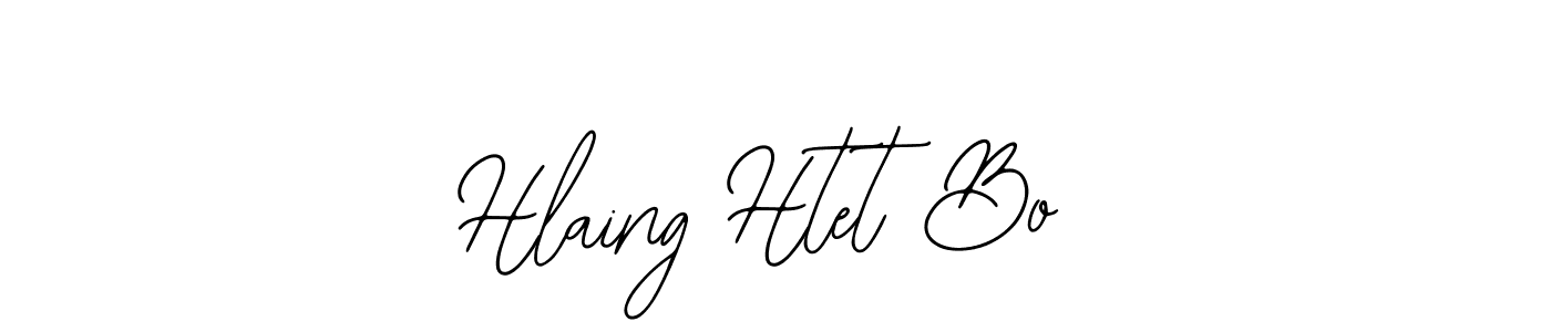 Create a beautiful signature design for name Hlaing Htet Bo. With this signature (Bearetta-2O07w) fonts, you can make a handwritten signature for free. Hlaing Htet Bo signature style 12 images and pictures png