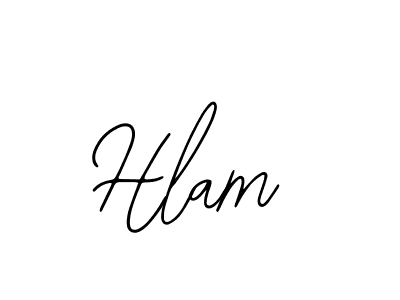 Make a beautiful signature design for name Hlam. With this signature (Bearetta-2O07w) style, you can create a handwritten signature for free. Hlam signature style 12 images and pictures png