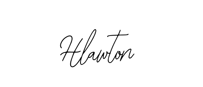 Use a signature maker to create a handwritten signature online. With this signature software, you can design (Bearetta-2O07w) your own signature for name Hlawton. Hlawton signature style 12 images and pictures png