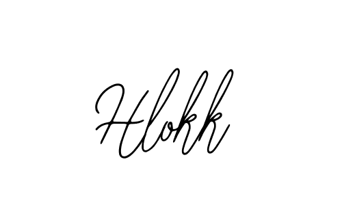 How to make Hlokk name signature. Use Bearetta-2O07w style for creating short signs online. This is the latest handwritten sign. Hlokk signature style 12 images and pictures png