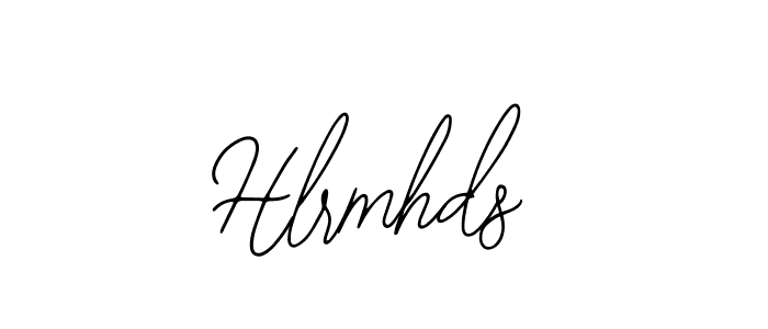 How to make Hlrmhds name signature. Use Bearetta-2O07w style for creating short signs online. This is the latest handwritten sign. Hlrmhds signature style 12 images and pictures png