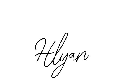 Best and Professional Signature Style for Hlyan. Bearetta-2O07w Best Signature Style Collection. Hlyan signature style 12 images and pictures png