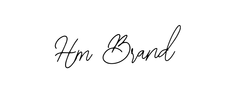 Use a signature maker to create a handwritten signature online. With this signature software, you can design (Bearetta-2O07w) your own signature for name Hm Brand. Hm Brand signature style 12 images and pictures png