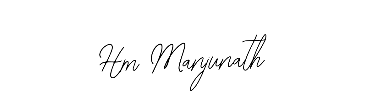 Once you've used our free online signature maker to create your best signature Bearetta-2O07w style, it's time to enjoy all of the benefits that Hm Manjunath name signing documents. Hm Manjunath signature style 12 images and pictures png